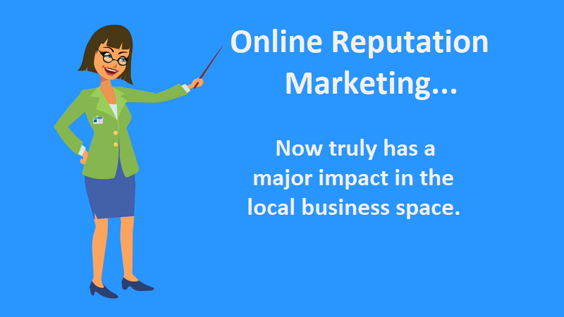 What is online reputation marketing and its impact on local businesses.