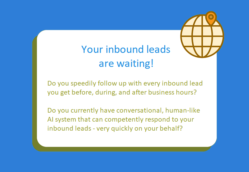 Information in regard to improving speed to lead using the power of Artificial Intelligence (AI).
