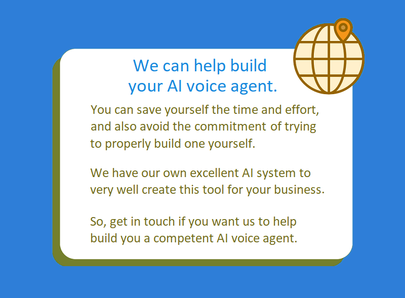 About building a competent AI voice agent.