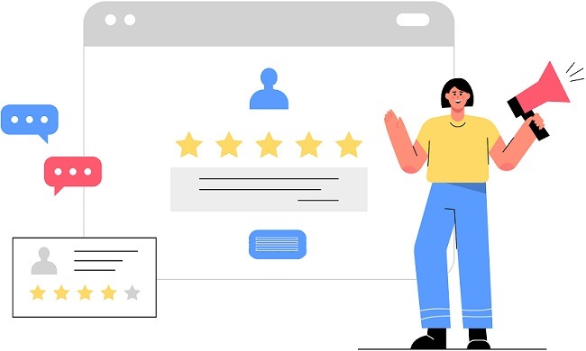 How to leverage existing Google reviews as a local business.